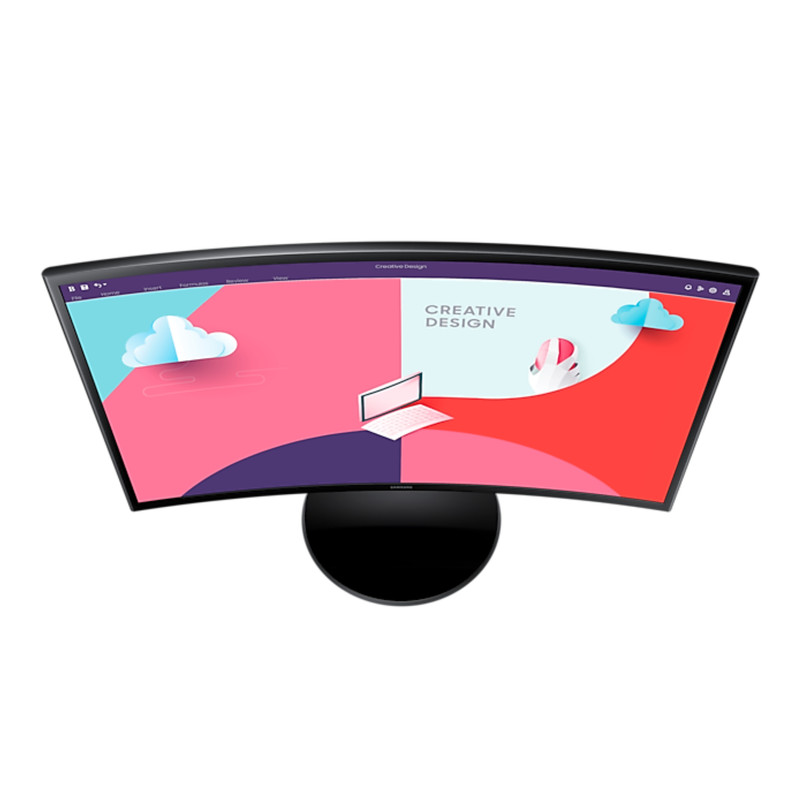 مانیتور خمیده سامسونگ سایز 24 اینچ
