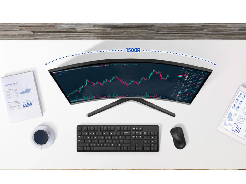 مانیتور 32 اینچ خمیده سامسونگ مدل SAMSUNG LS32D392GAM